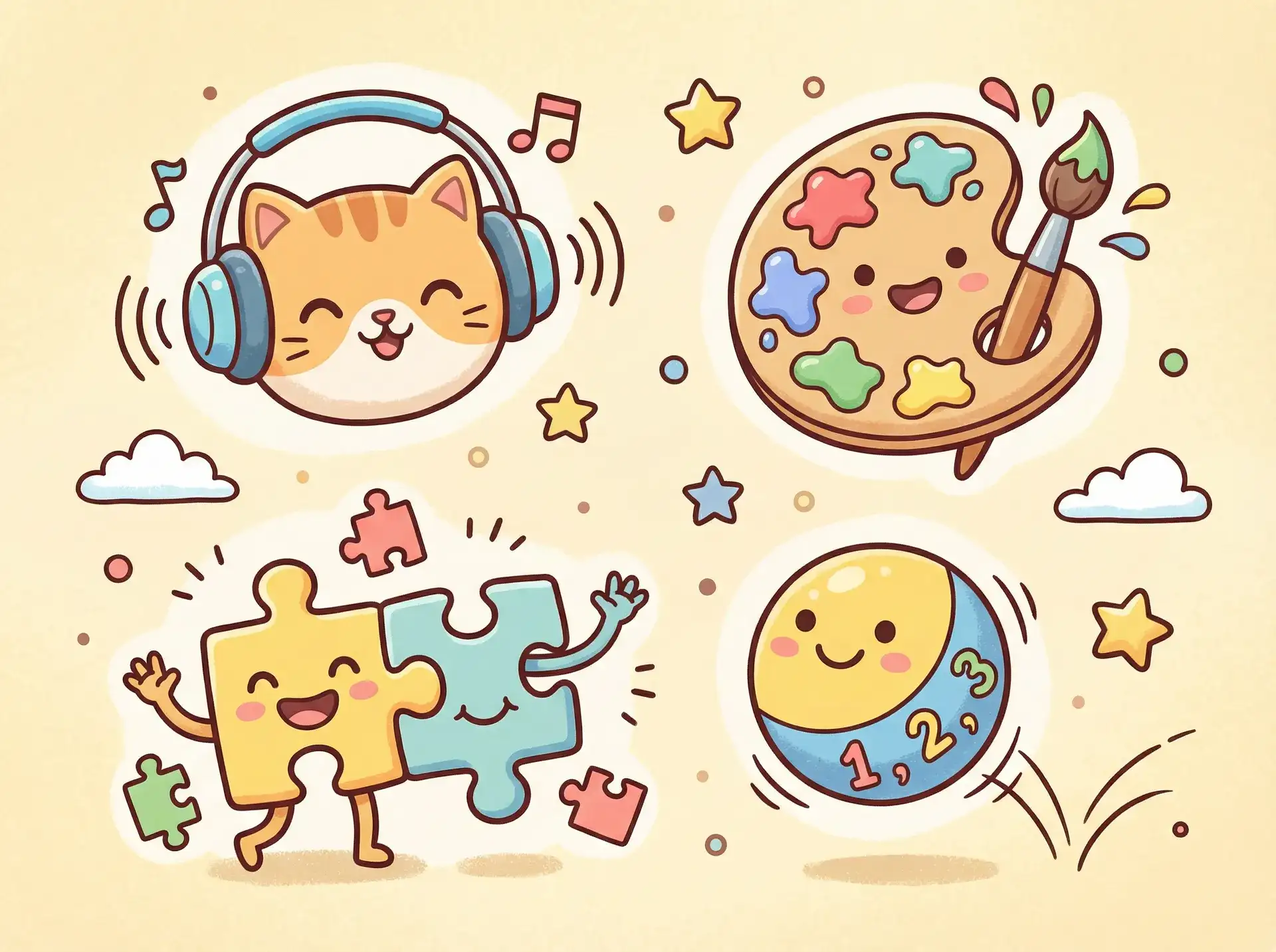 小朋友的手工作品 - 超凡机械城 益智创作